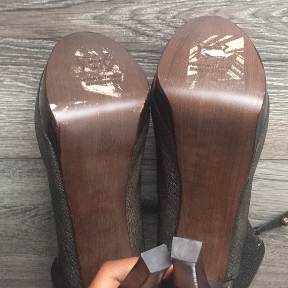 Stuart Weitzman Peep Toe Ankle Boots - Picture 6 of 6